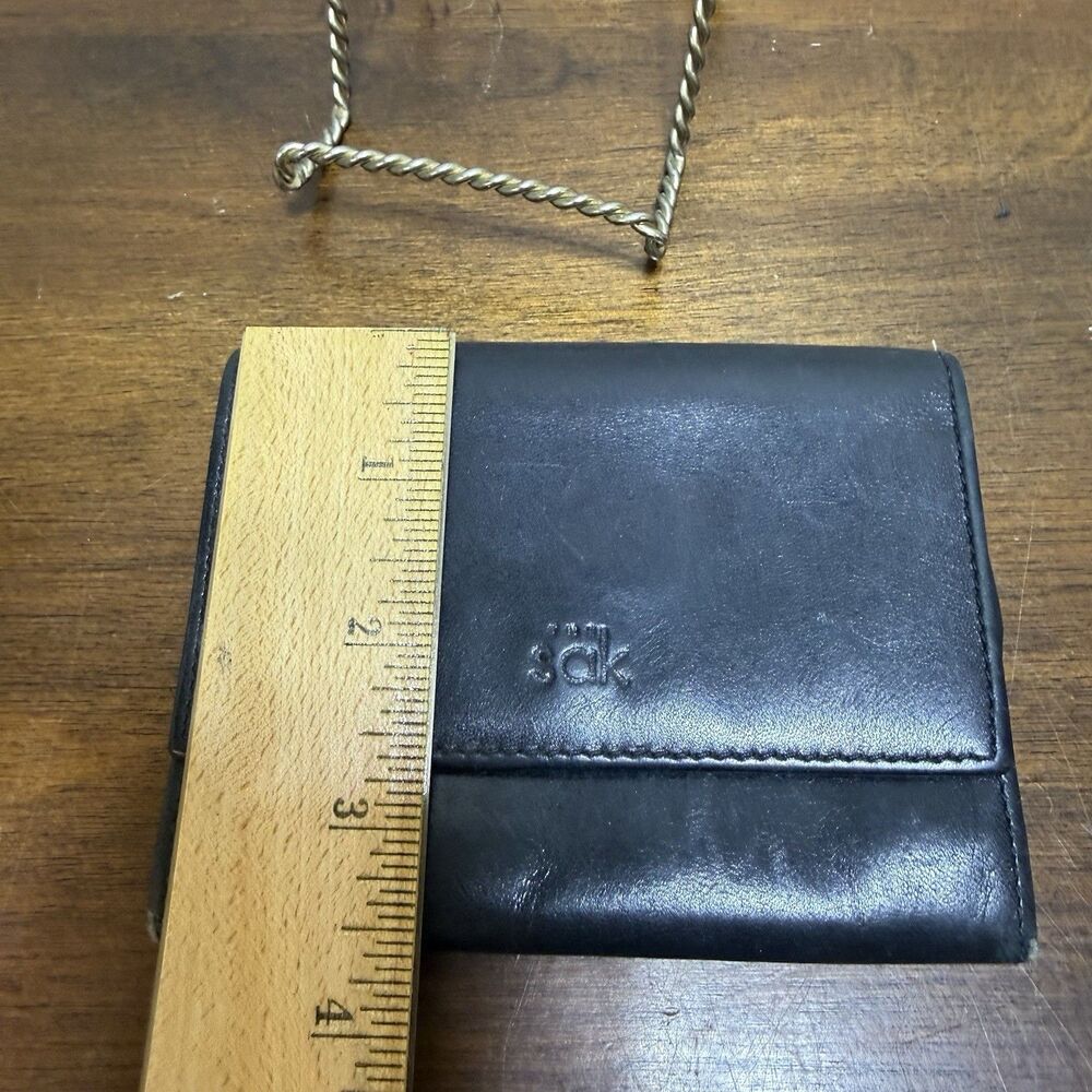 The Sak Black Leather Wallet Small - Picture 4 of 9